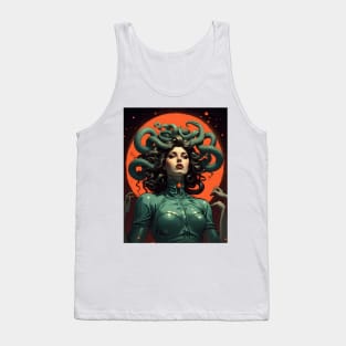 Medusa In Space Tank Top